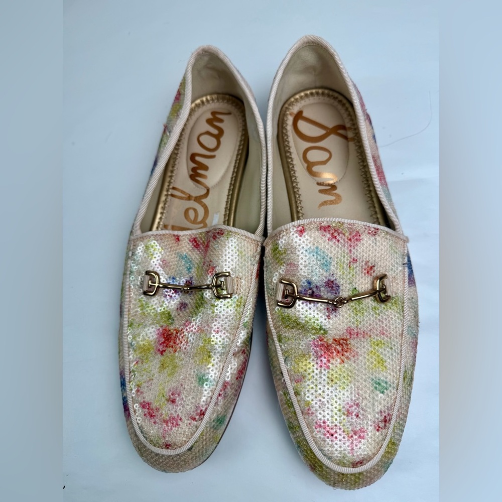 Sam Edelman Loraine Bit Loafer In Cornflower Size 7 - Picture 6 of 6